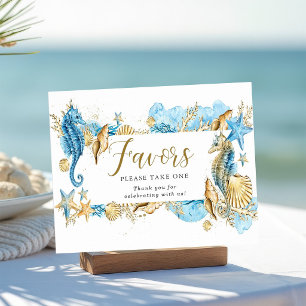 Onderzee Feest & Favorieten Bord Poster