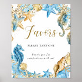 Onderzee Feest & Favorieten    Poster (Voorkant)
