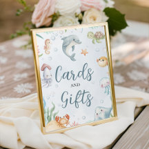 Onderzee Kaarten en Cadeaus Bord