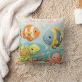 Onderzee Kussen | Kinderen Oceaan Decoratie (Deken)
