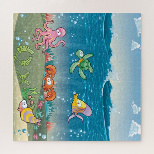 Onderzee Puzzel (Horizontaal)