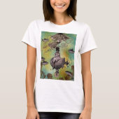 Onderzee Steampunk Jellyfish T-shirt (Voorkant)