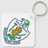 Onderzee Technologie Crest Sleutelhanger (Achterkant)