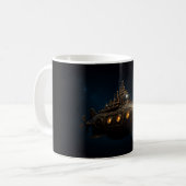 Onderzeeboot in Nautilus-stijl Koffiemok (Voorkant links)