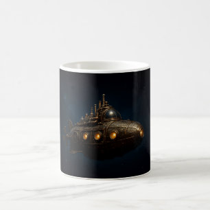 Onderzeeboot in Nautilus-stijl Koffiemok