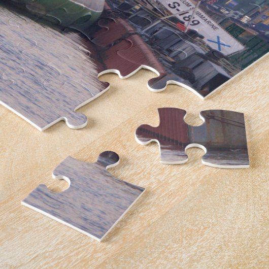 Onderzeeboot Koude Oorlog Legpuzzel (Zijkant)