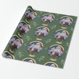 onderzeeboot Seagull Santa Cadeaupapier