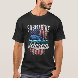 Onderzeeboot Veteraan Funny Gepensioneerde Onderze T-shirt
