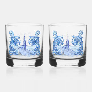 Onderzeeboot Whisky Glazen Cadeaubox