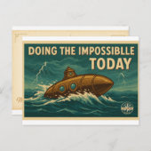  onderzeebootavontuur - Nautisch Briefkaart (Voorkant / Achterkant)