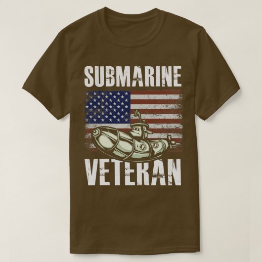 Onderzeebootveteranen T-shirt (Design voorkant)
