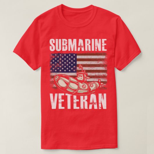 Onderzeebootveteranen T-shirt (Design voorkant)