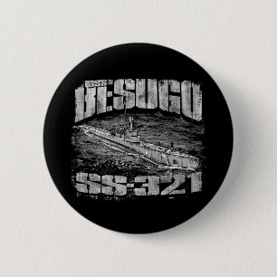 Onderzeeër Besugo Ronde Button Button