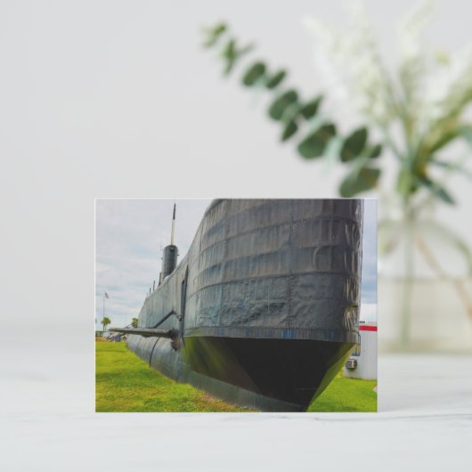 onderzeeër briefkaart (Staand voorkant)