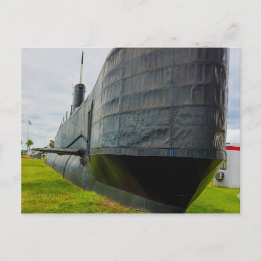 onderzeeër briefkaart (Voorkant)