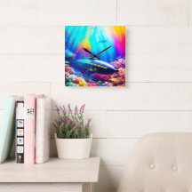 Onderzeeër in de prachtige oceaan