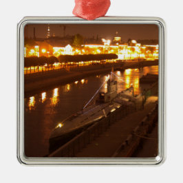 Onderzeeër in St Petersburg Metalen Ornament