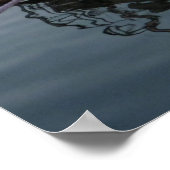 Onderzeeër in Sunrise Poster (Hoek)