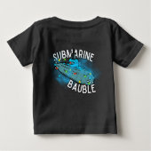 Onderzeeër, kerstbal, kerst (Achterkant)