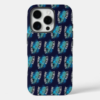 Onderzeeër, kerstbal, kerst iPhone 16 pro hoesje