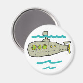 Onderzeeër Magneet (Voorkant / Achterkant)