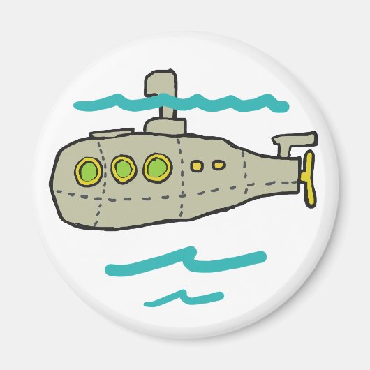Onderzeeër Magneet (Voorkant)