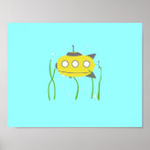 onderzeeër poster (Voorkant)