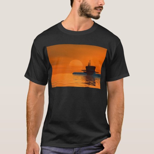 onderzeeër t-shirt (Voorkant)