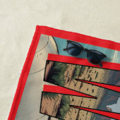 Onderzeeër Wyoming voor USA Retro Strandlaken (In situ)