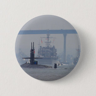 Onderzeeërs onderzeeërs onderzeeërs nucleaire s ronde button 5,7 cm
