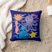Onderzees avontuur kussen (Deken)
