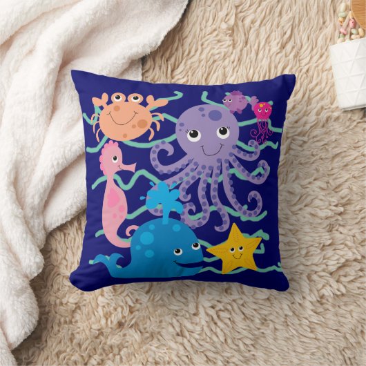 Onderzees Avontuurkussen Kussen (Deken)