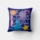 Onderzees Avontuurkussen Kussen (Achterkant)