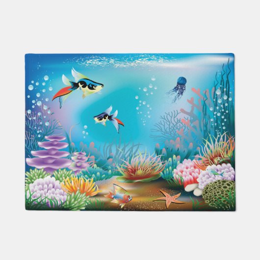 Onderzees leven deurmat (Voorkant)