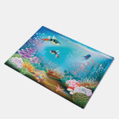 Onderzees leven deurmat (Schuin)