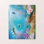 Onderzees leven legpuzzel (Verticaal)