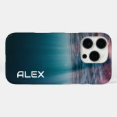 Onderzees licht Uitzicht - textuur van de oceaandi Case-Mate iPhone Case (Achterkant (horizontaal))