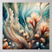 onderzees Poster voor kunst (Voorkant)