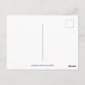 Onderzees tropisch Zee schildkoraal Briefkaart (Achterkant)