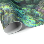 Onderzees tropisch Zee schildkoraal Cadeaupapier (Rol Hoek)