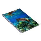 Onderzees tropisch Zee schildkoraal Notitieboek (Rechterzijde)