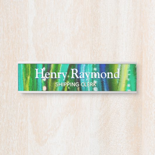 Onderzeese alcoholinkt deurbordje (Voorkant)