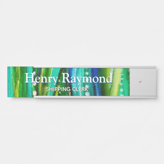 Onderzeese alcoholinkt deurbordje (Voorkant)