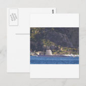 Onderzeese berging in zee. briefkaart (Voorkant / Achterkant)