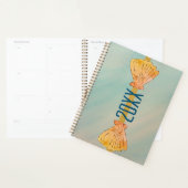 Onderzeese blauwe goudschalen voor Waterverf Planner (Display)