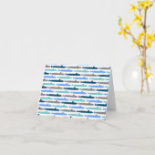 Onderzeese blauwe kaart (Gele Bloem)