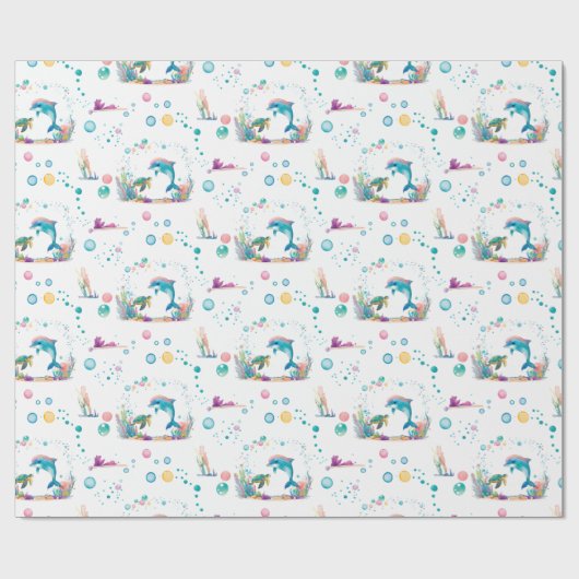 Onderzeese grillen "Wild One" Cadeaupapier