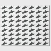 Onderzeese illustratie van cartoon cadeaupapier (Vlak)