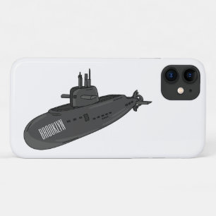 Onderzeese illustratie van cartoon Case-Mate iPhone case