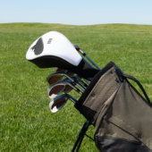 Onderzeese illustratie van cartoon golfheadcover (Insitu)